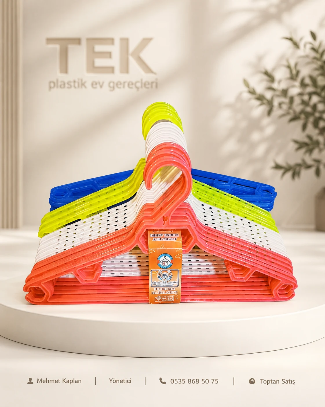 TEK Plastik toptan plastik askı